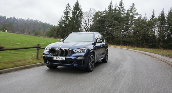 BMW X5 M50d: Ni duh iz čudežne svetilke