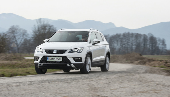 SEAT ateca 2.0 TDI xcellence: Družinski rekreativec