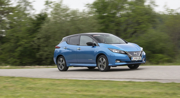 Nissan leaf e+ 62 kWh tekna: 400 z enim polnjenjem