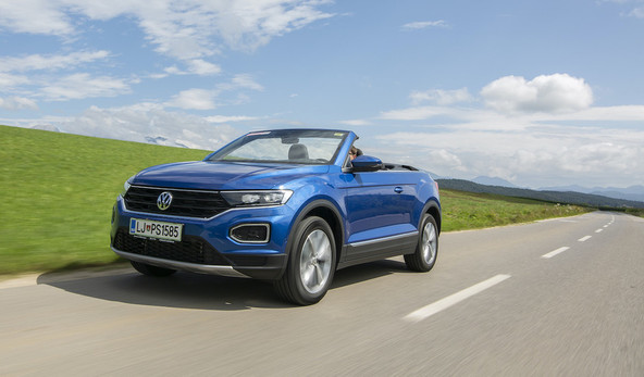 Volkswagen T-roc cabriolet 1.5 TSI style: Uživaški svojeglavec