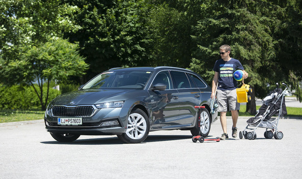 Škoda octavia combi 2.0 TDI DSG style: Recept za družinsko srečo