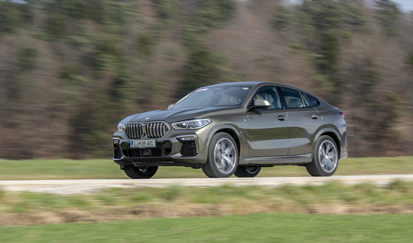 BMW X6 M50d: Nasprotja privlačijo