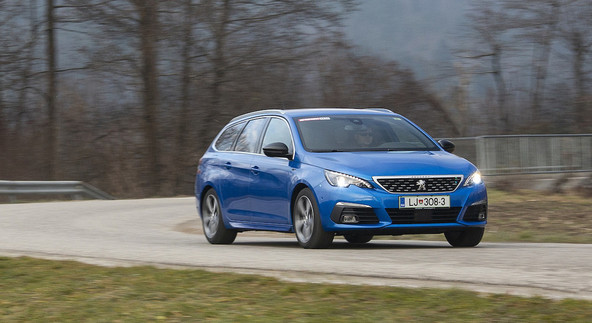 Peugeot 308 SW 1.2 puretech 130 EAT8 GT: Karavan, ki ga ne gre odpisati
