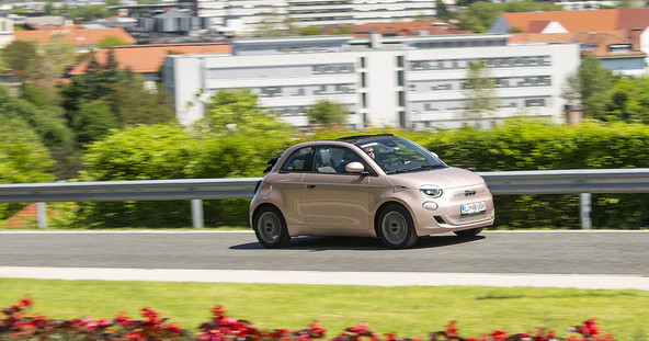FIAT 500e cabrio icon: