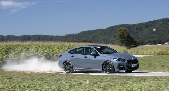 BMW 220d xdrive gran coupe: Narejen za voznika