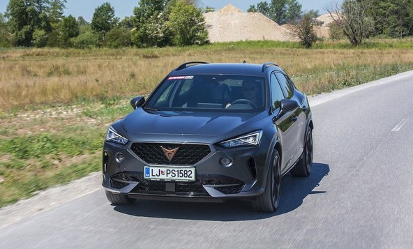 Cupra formentor 1.5 TSI DSG: Samozavestno tudi s prve stopničke