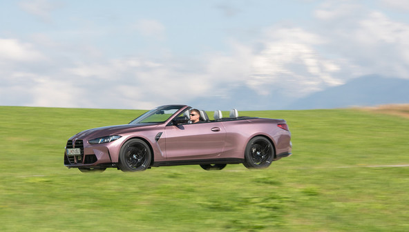 BMW M4 convertible competition xDrive: Resnično zmogljiv športni avto s pomično streho