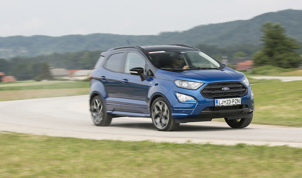 Ford ecosport 1.0 ecoboost ST-line: Ga še prepoznate?