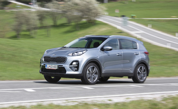 Kia sportage 1.6 CRDi EX fresh: Pripravljen na drugi polčas