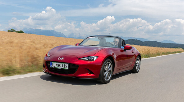 Mazda MX-5 G132 exclusive line: Brez filtrov