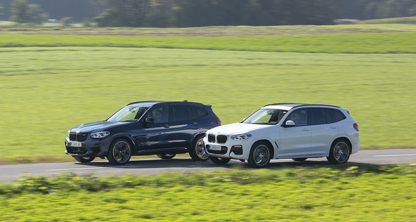 BMW X3 xDrive20d in X3M competition: Dr. Jekyll in gospod Hyde