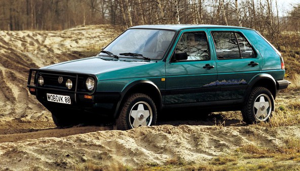 Volkswagen golf country: 25 let prvega 'cross golfa'