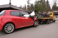 Živo rdeč Clio III Renault Sport, ki je nastopil v slovenskem celovečernem filmu scenarista in režiserja Vinka Möderndorferja