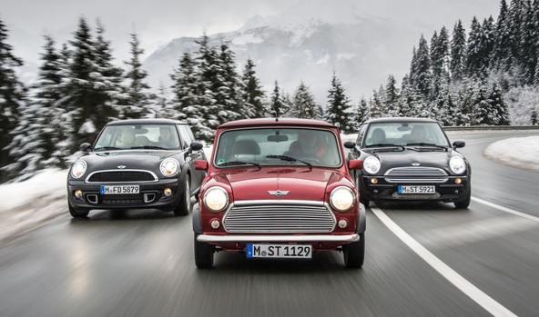 MINI Cooper in MINI Cooper S: Tri generacije zabave v vožnji
