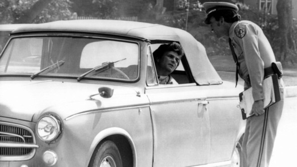 Peter Falk (inšpektor Colombo) in njegov peugeot