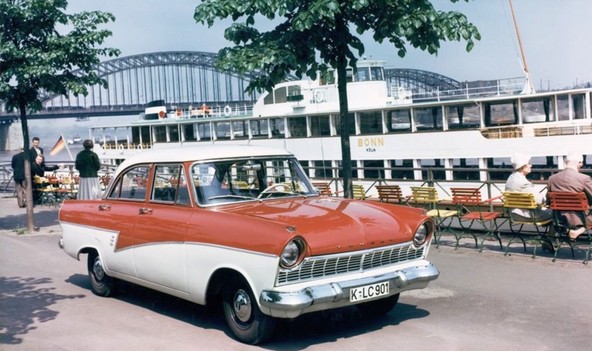 Ford taunus 17M (P2): 60 let 'baročnega taunusa'