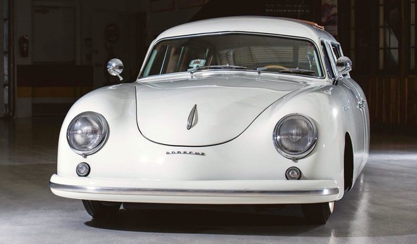 Porsche 356 limousine: Unikatna poročna limuzina išče lastnika