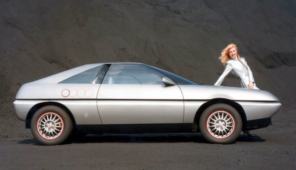 Audi quartz concept (1981): Prebivalec Ingolstadta, ki se je preselil v Milano