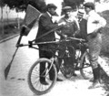 Aéromotocyclette Anzani:  Oblikovni križanec  iz leta 1906