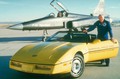 Testni pilot Chuck Yeager & C4 Indy 500 Pace Car (1986)