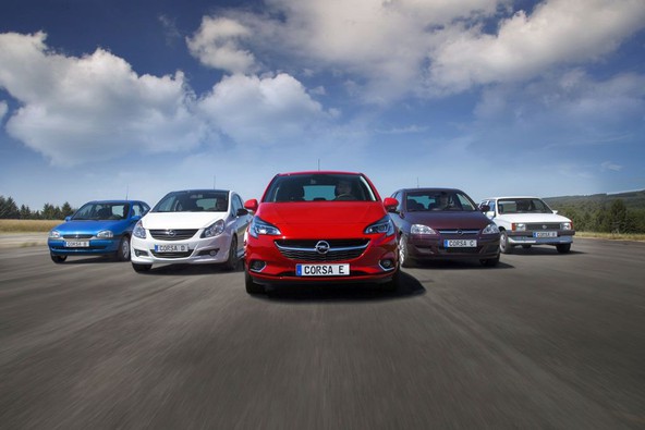 Opel Corsa: Zgodba o uspehu v petih dejanjih: 12,3 milijona prodanih Cors v 32 letih