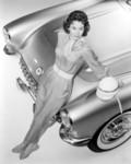 Betty Skelton & 1957 Corvette