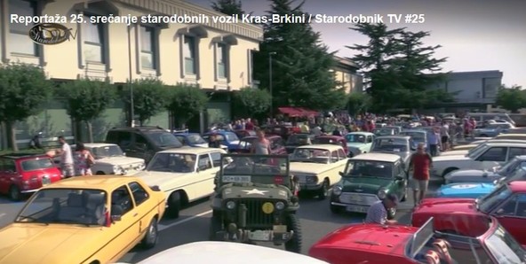 Starodobnik TV : Reportaža 25. srečanje starodobnih vozil Kras-Brkini