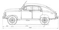 Dimenzije modela M-72