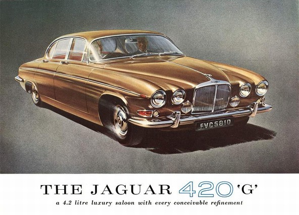 Jaguar Mk X / 420G: 'Mačka', ki ni imela devet življenj