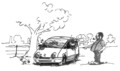 Renault twingo & Yves Dubreil: Dvajset let twinga v dvajsetih slikah