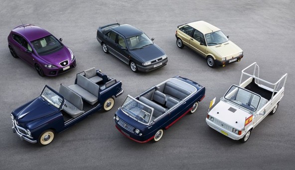 Sociedad Española de Automóviles de Turismo: SEAT: 70 let in 16 posebnih avtomobilov