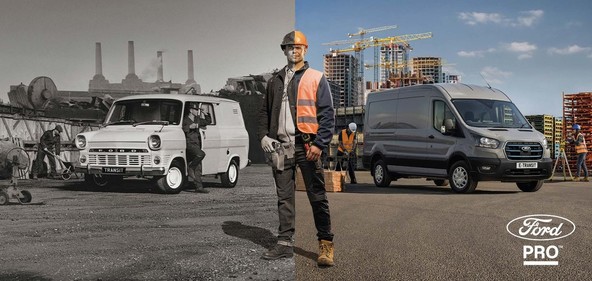 Ford Transit: 60 let in 60 osupljivih dejstev