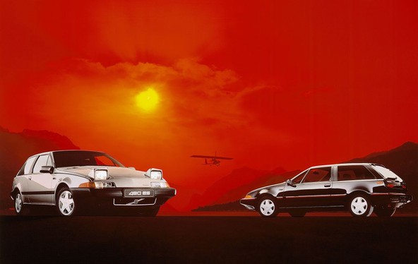 Volvo 480 ES: Prvi volvo s pogonom na prednji kolesi
