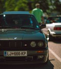 7. Slovensko  youngtimer  srečanje:  Mladodobniki  napolnili parkirišče E. Leclerca