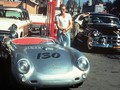 James Dean in njegov Porsche 550 Spyder