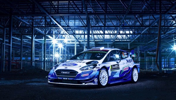 Ford Fiesta WRC: Še ena privlačna umetnina