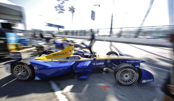 Moštvo Renault e.dams: Naskok moštva v letošnjem prvenstvu nasedel na kalifornijski obali