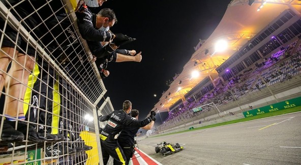 Moštvo Renault DP World F1 : Poročilo o dirki za VN Sakhirja