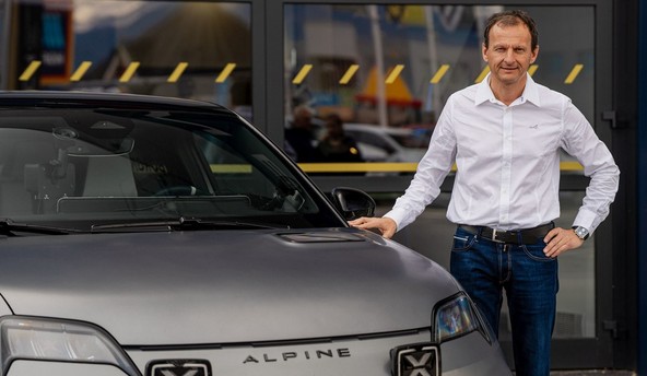 Zmagovalec relija Nova Gorica leta 2021 : MANU GUIGOU SE Z ALPINE A290 VRAČA V SLOVENIJO