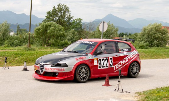 AMD Šempeter: Avtoslalom na Ljubečni atraktiven tako za voznike kot za gledalce