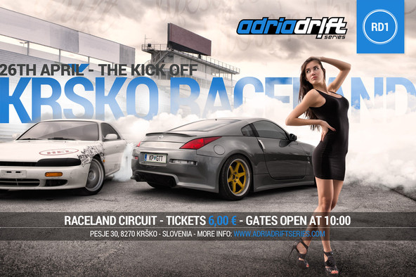 Adria Drift Series – Show’n’Shine tekmovanje: Vabimo vse navdušence s tako ali drugače predelanimi avtomobili