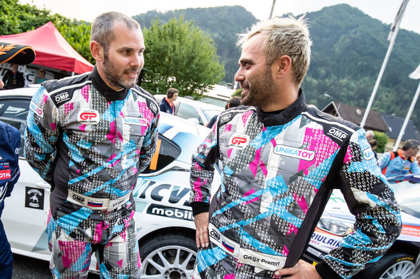 Grega Premrl in Vili Ošlaj: Premrl in Ošlaj uspešno opravila z relijem Železniki