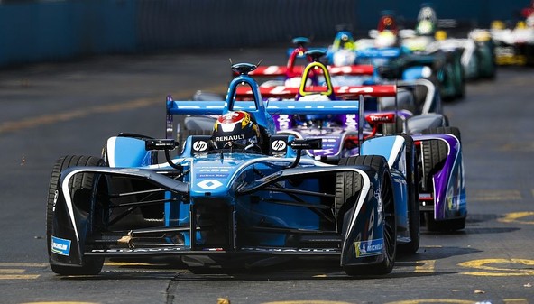 Prva dirka formule E v Čilu: Renault e.dams tudi v Santiagu na stopničkah