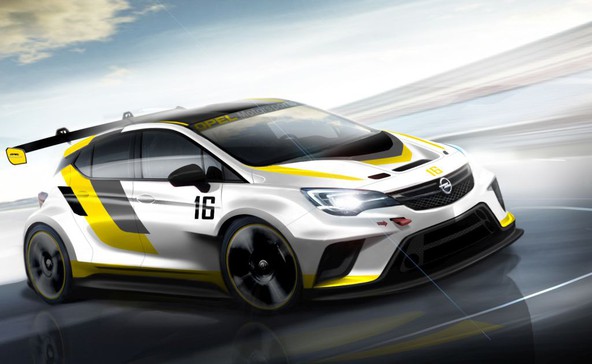 Opel povečuje dirkaško floto: Opel je razvil turni avtomobil za serijo TCR 2016
