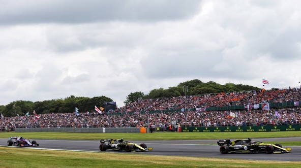 Moštvo Renault F1 : Poročilo o dirki za VN Velike Britanije