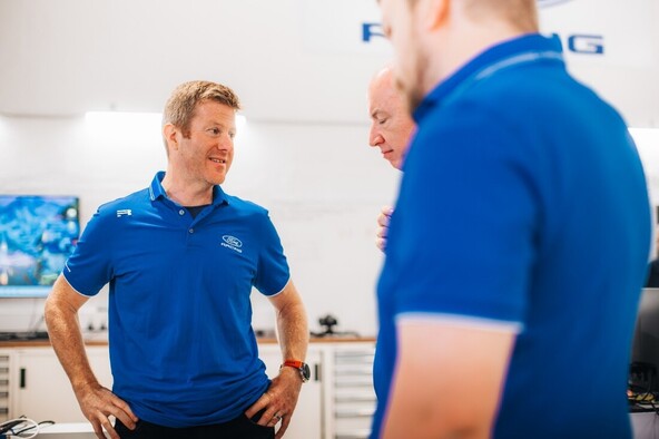 Program ekipe Ford Racing za dirkalnike WEC Hypercar: Motor dirkalnika za vzdržljivostne dirke ekipe Ford Racing že rohni