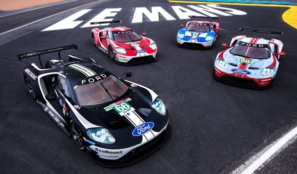 24 ur Le Mansa 2019: Ford je Le Mans počastil s slavnostnimi opravami