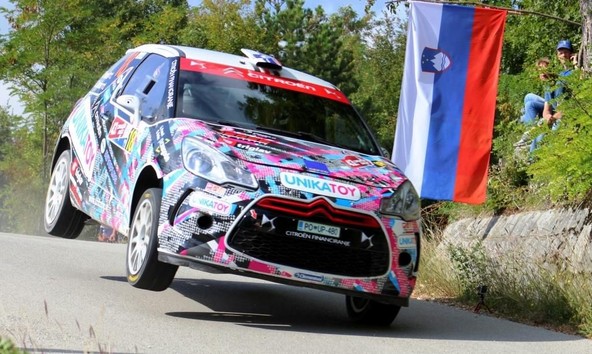 42. Croatia rally: Tri prebite gume niso zaustavile posadke Premrl-Brešer