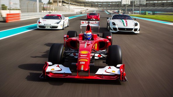 Formula 1: Vroč asfalt v Manami kot po naročilu Ferrarija