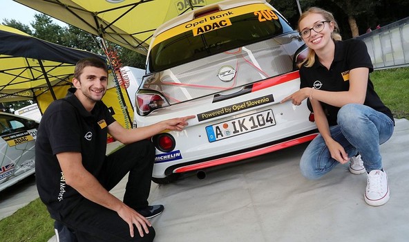 Tim Novak & Lisa Stengl: Mlada reli posadka si je že zagotovila nagrado Opla